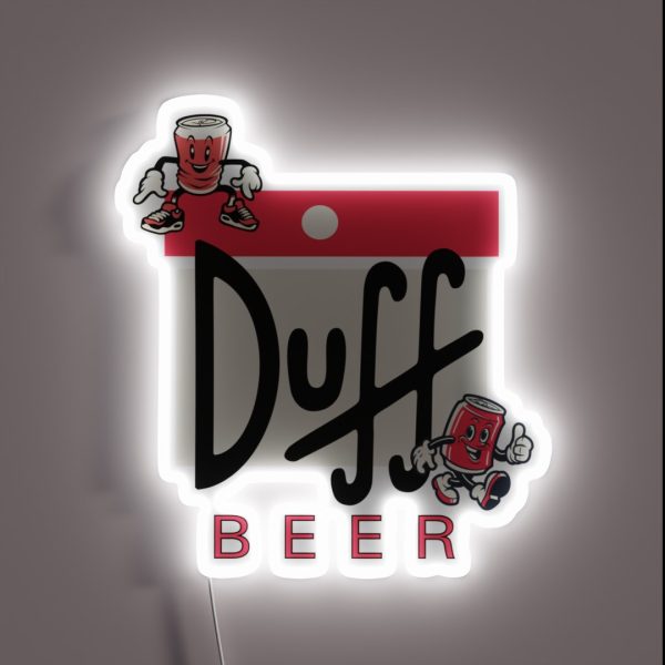 Duff Beer RGB Neon Sign
