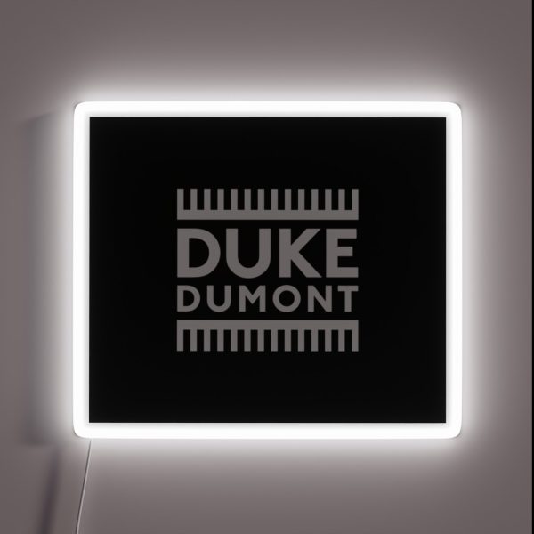 Duke Dumont RGB Neon Sign