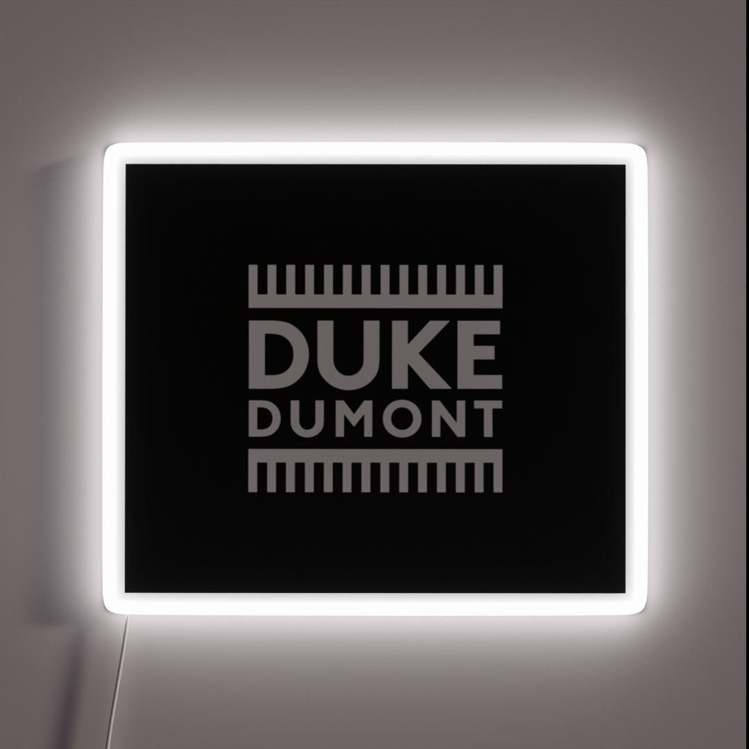 Duke Dumont RGB Neon Sign Duke Dumont RGB Neon Sign