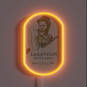 Duke Silver Lagavulin RGB Neon Sign