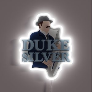 Duke Silver RGB Neon Sign