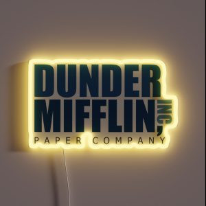 Dunder Mifflin RGB Neon Sign Dunder Mifflin RGB Neon Sign