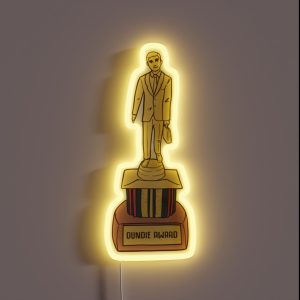 Dundie Award The Best Award You Can Ever Get Or Give RGB Neon Sign Dundie Award The Best Award You Can Ever Get Or Give RGB Neon Sign