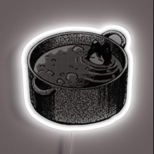 Dungeon Meshi Catgirl Soup RGB Neon Sign Dungeon Meshi Catgirl Soup RGB Neon Sign