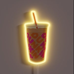 Dunkin Donuts RGB Neon Sign