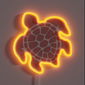 Dusty Pink Turtle RGB Neon Sign Dusty Pink Turtle RGB Neon Sign
