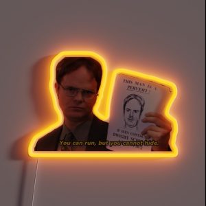 Dwight Pervert RGB Neon Sign Dwight Pervert RGB Neon Sign