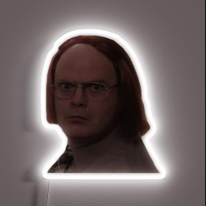 Dwight Schrute As Meredith RGB Neon Sign Dwight Schrute As Meredith RGB Neon Sign