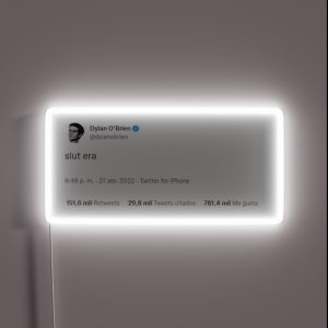Dylan O Brien Tweet Sl T Era RGB Neon Sign