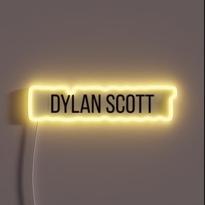 Dylan Scott RGB Neon Sign Dylan Scott RGB Neon Sign