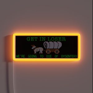 Dysentery RGB Neon Sign