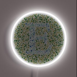 E Eye Test Letter RGB Neon Sign E Eye Test Letter RGB Neon Sign