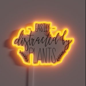 Easily Distracted RGB Neon Sign