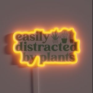 Easily Distracted RGB Neon Sign
