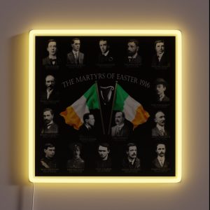 Easter Rising 1916 Irish Republican Martyrs RGB Neon Sign Easter Rising 1916 Irish Republican Martyrs RGB Neon Sign