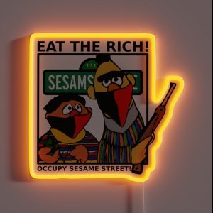 Eat The Rich RGB Neon Sign