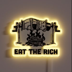 Eat The Rich RGB Neon Sign