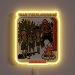 Eat Your Greens RGB Neon Sign Eat Your Greens RGB Neon Sign