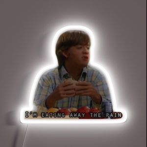 Eating Away The Pain RGB Neon Sign