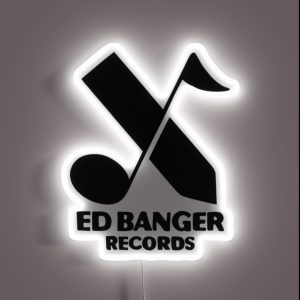 Ed Banger Records Logo RGB Neon Sign