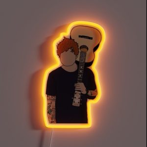 Ed Sheeran Lover Funny RGB Neon Sign