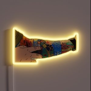 Ed Sheeran S Tattoo Sleeve RGB Neon Sign