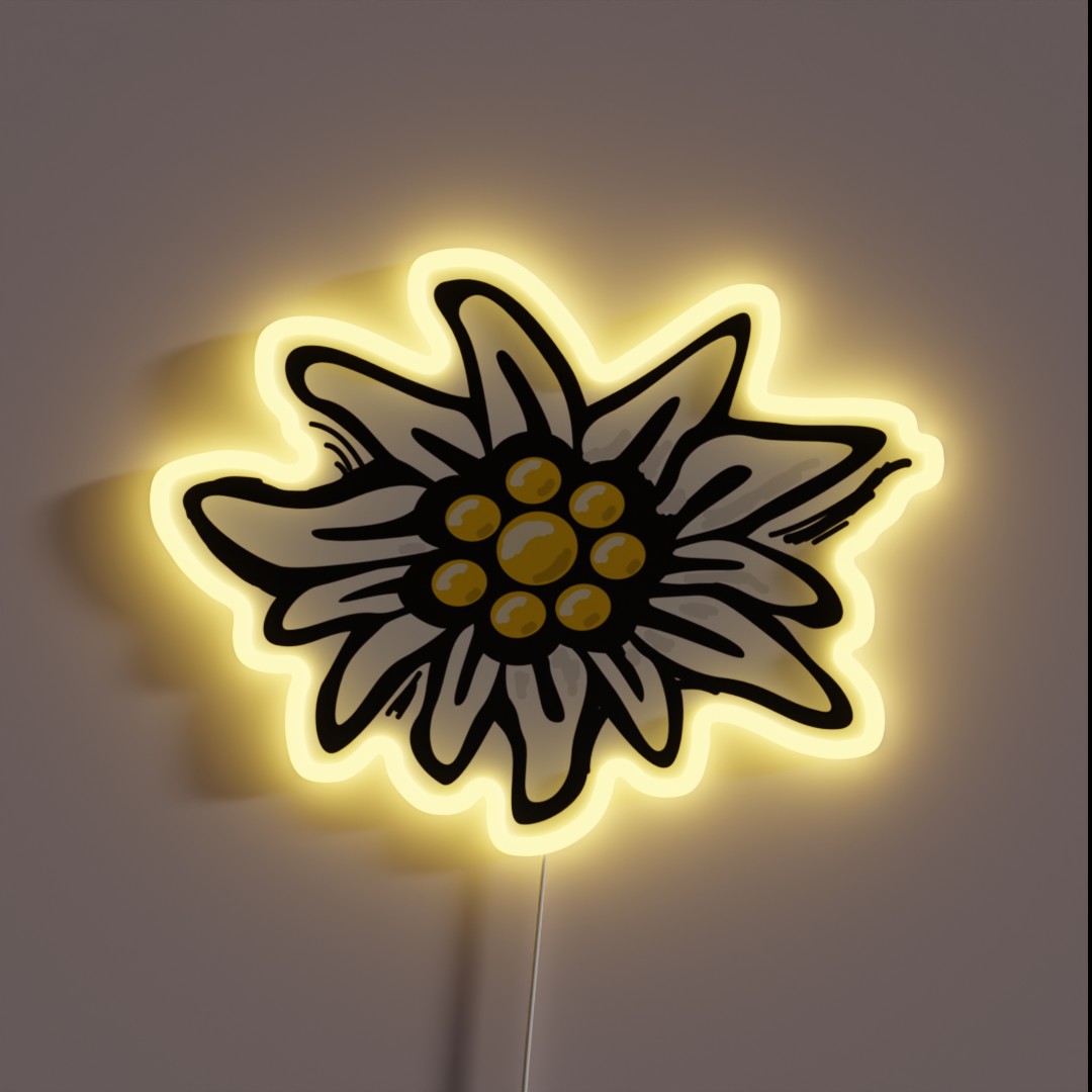 Edelweiss RGB Neon Sign Edelweiss RGB Neon Sign