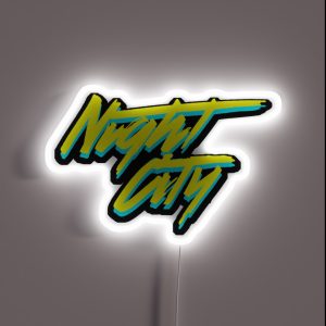 Edge Running White RGB Neon Sign Edge Running White RGB Neon Sign