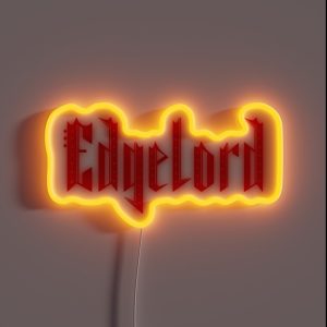 Edgelord 2 RGB Neon Sign Edgelord 2 RGB Neon Sign