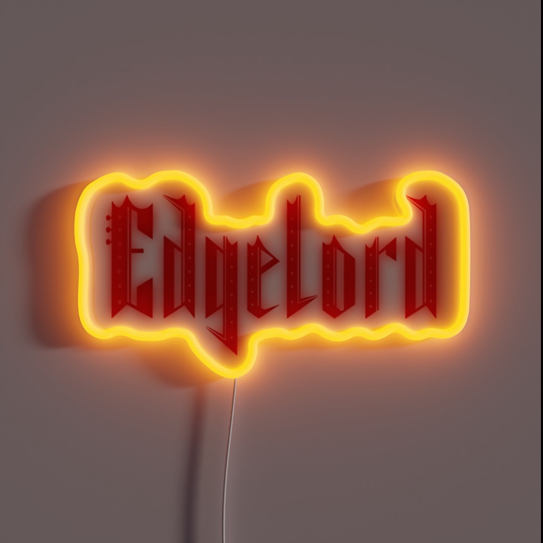 Edgelord 2 RGB Neon Sign Edgelord 2 RGB Neon Sign