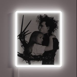 Edward Scissorhands RGB Neon Sign
