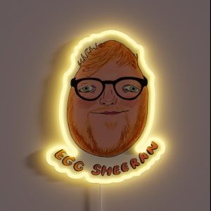 Egg Sheeran RGB Neon Sign