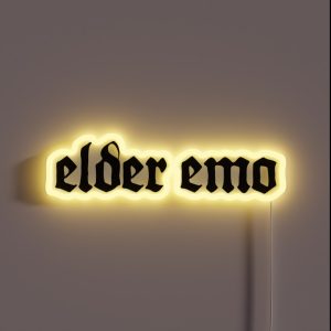ELDER EMO RGB Neon Sign ELDER EMO RGB Neon Sign