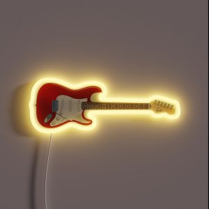 Electric Guitar Music Instrument RGB Neon Sign