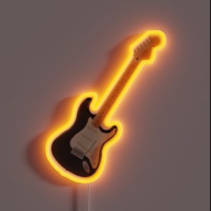Electric Guitar RGB Neon Sign
