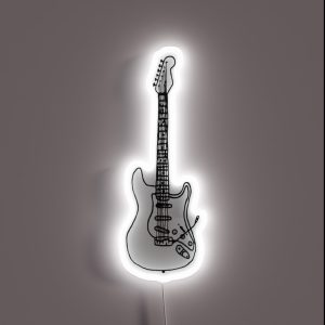 Electric Guitar RGB Neon Sign