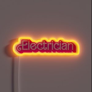 Electrician RGB Neon Sign