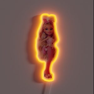 Elle Woods Bratz Doll RGB Neon Sign Elle Woods Bratz Doll RGB Neon Sign