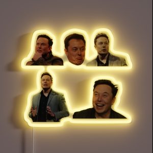 Elon Musk Set RGB Neon Sign
