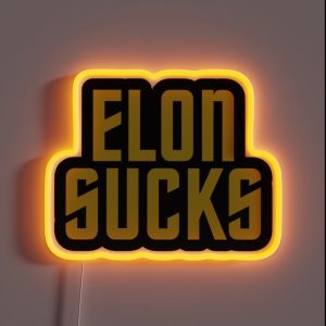 Elon Sucks RGB Neon Sign