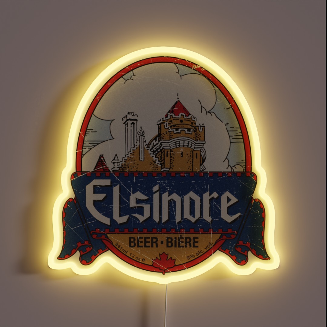 Elsinore Beer RGB Neon Sign Elsinore Beer RGB Neon Sign
