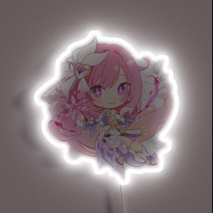 Elysia Herrscher Of Human Ego Honkai Impact 3rd RGB Neon Sign