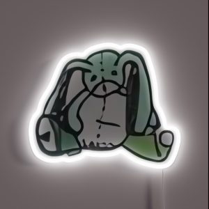 Emma Chamberlain Biggie Big Bear RGB Neon Sign