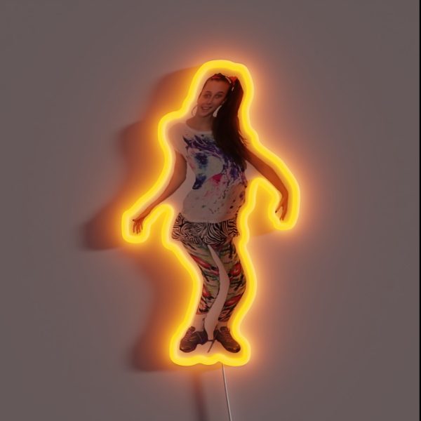 Emma Chamberlain Horse Girl RGB Neon Sign