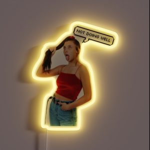 Emma Chamberlain Not Doing Well RGB Neon Sign
