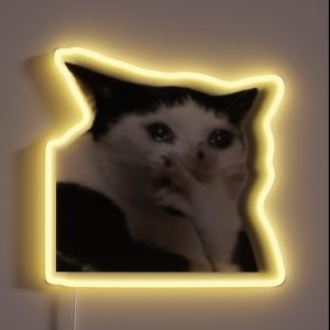 Emotional Cat RGB Neon Sign Emotional Cat RGB Neon Sign