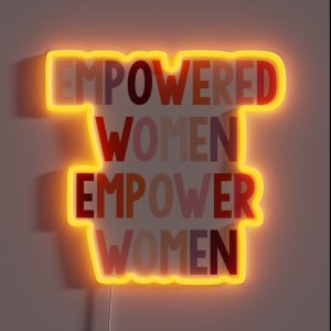 Empowered Women Empower Women RGB Neon Sign