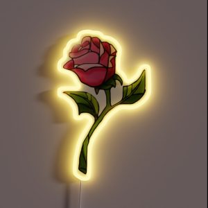 Enchanted Rose RGB Neon Sign