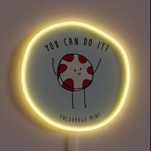 Encourage Mint RGB Neon Sign