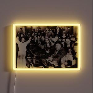 End Of Prohibition Party At Local Bar 1933 RGB Neon Sign